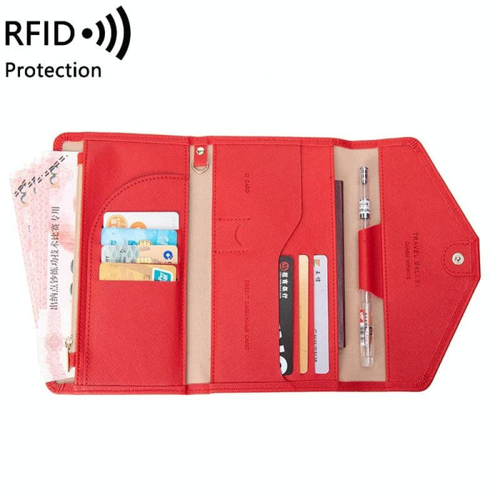 Secure Rfid Passport And Card Bag