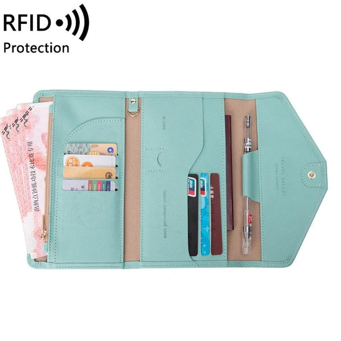 Secure Rfid Passport And Card Bag