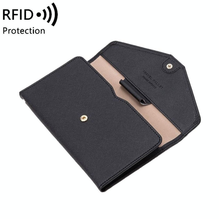 Secure Rfid Passport And Card Bag