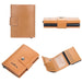 Secure Rfid Pop Up Card Wallet With Metal Shell