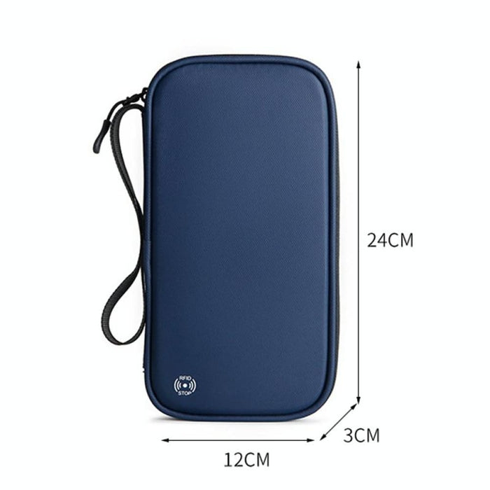 Secure Rfid Travel Passport And Card Holder