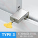 Secure Sliding Window Lock For Child And Pet Safety