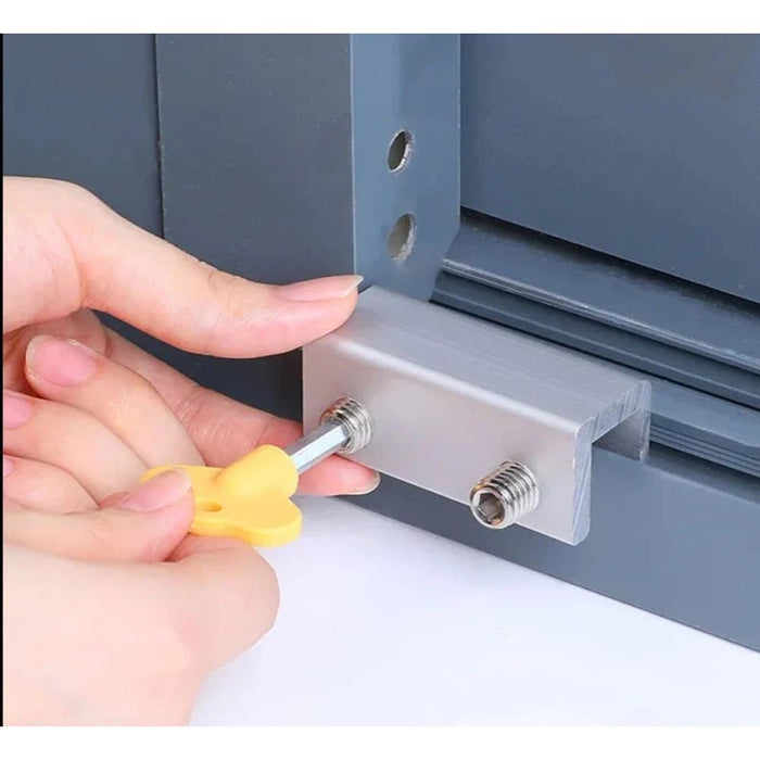 Secure Sliding Window Lock For Child And Pet Safety