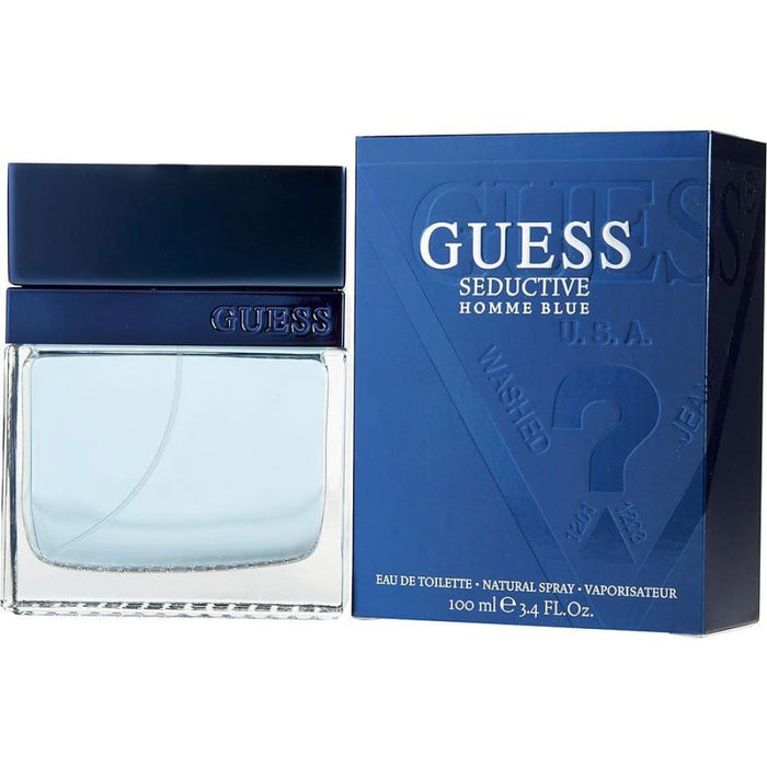 Seductive Homme Blue Edt Spray by Guess for Men - 100 Ml