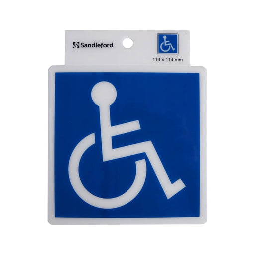 Self Adhesive Disabled Symbol Sign