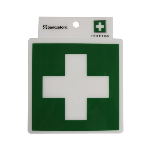 Self Adhesive First Aid Symbol Sign