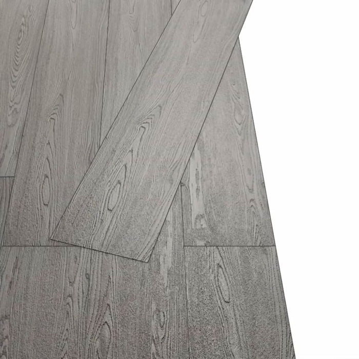 Self-adhesive Pvc Flooring Planks 5.02 M² 2 Mm Dark Grey