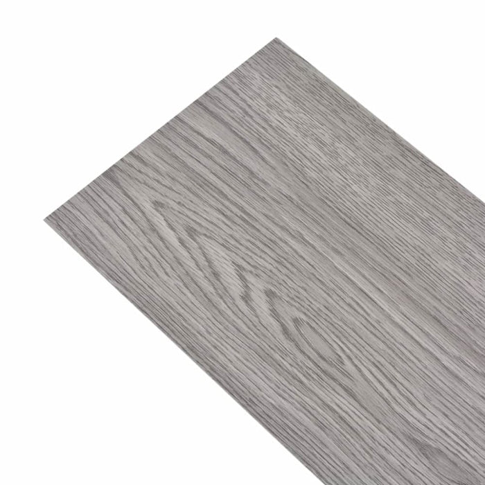 Self-adhesive Pvc Flooring Planks 5.02 M² 2 Mm Dark Grey