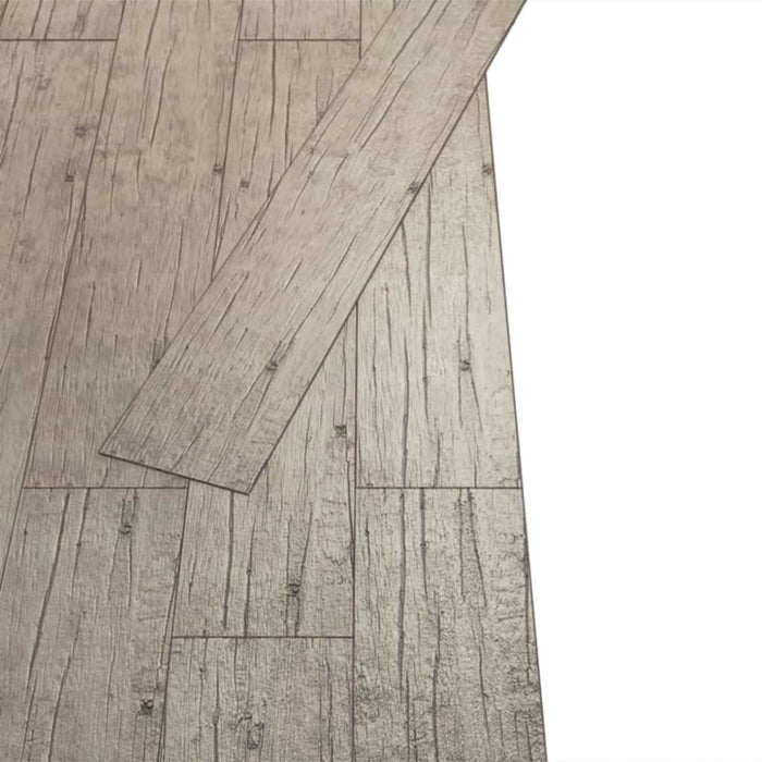 Self-adhesive Pvc Flooring Planks 5.02 M² 2 Mm Oak Washed