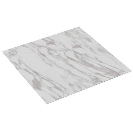 Self-adhesive Pvc Flooring Planks 5.11 M? White Marble