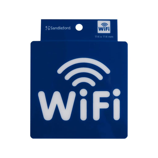 Self Adhesive Wifi Symbol Sign