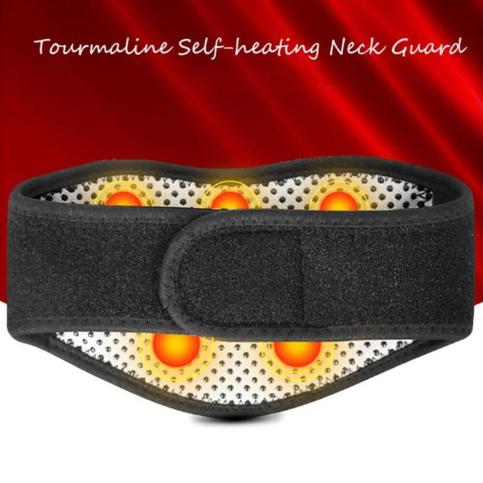 Self Heating Magnetic Therapy Neck Wrap Belt for Pain