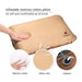 Self Inflating Camping Pillow With Ergonomic 3d Support