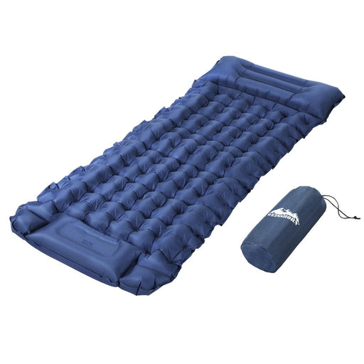 Self Inflating Mattress Camping Sleeping Mat Air Bed Single