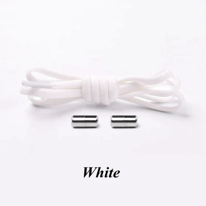 Semicircle no Tie Elastic Sneakers Metal Lock Lazy Shoe