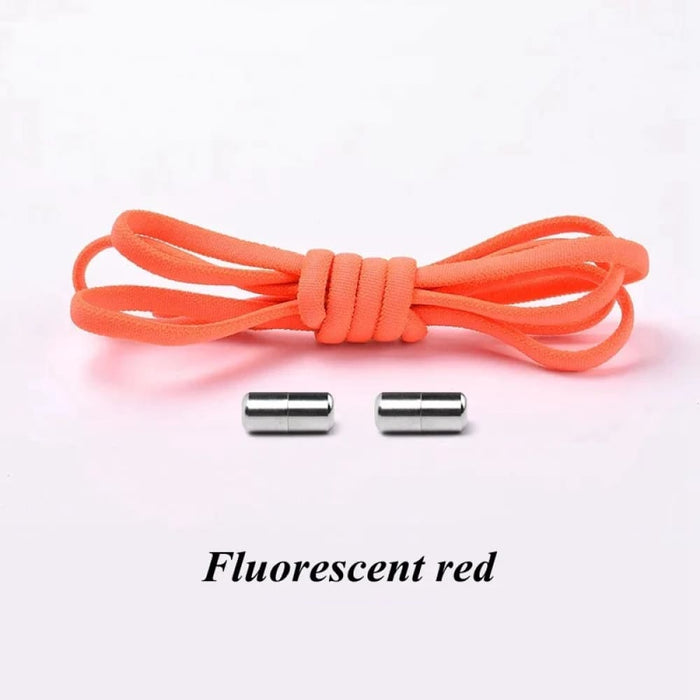 Semicircle no Tie Elastic Sneakers Metal Lock Lazy Shoe