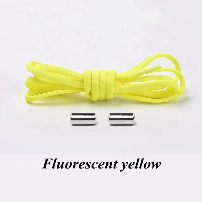 Semicircle no Tie Elastic Sneakers Metal Lock Lazy Shoe