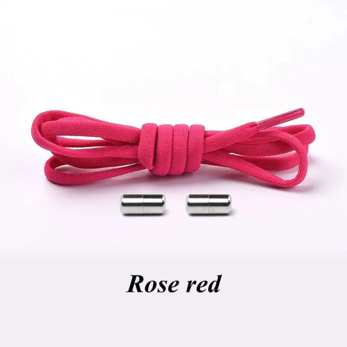 Semicircle no Tie Elastic Sneakers Metal Lock Lazy Shoe