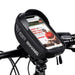Sensitive Touch Screen Bicycle Phone Bag with Headphone