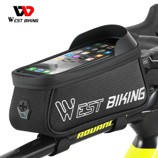 Sensitive Touch Screen Bicycle Phone Bag with Headphone