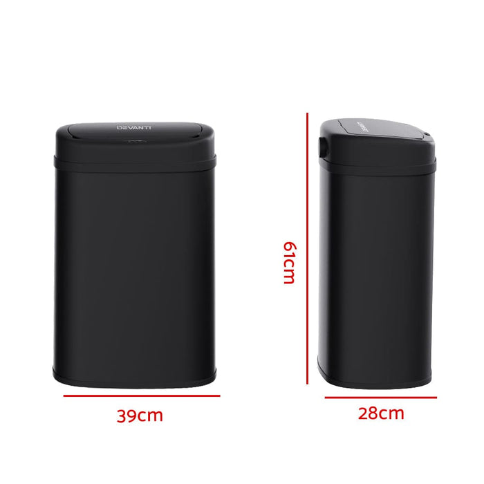 Sensor Bin 50l Motion Rubbish Trash can Auto Touch Free