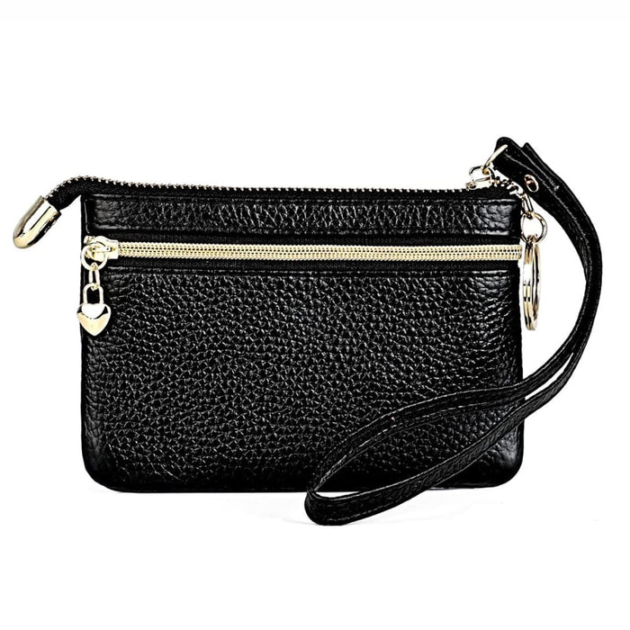 Sewing Thread Leather Fox Handbags Cute Mini Key Case