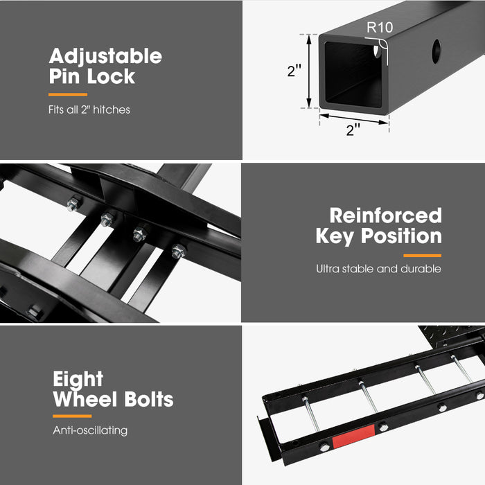 Steel Motorcycle Motorbike Carrier