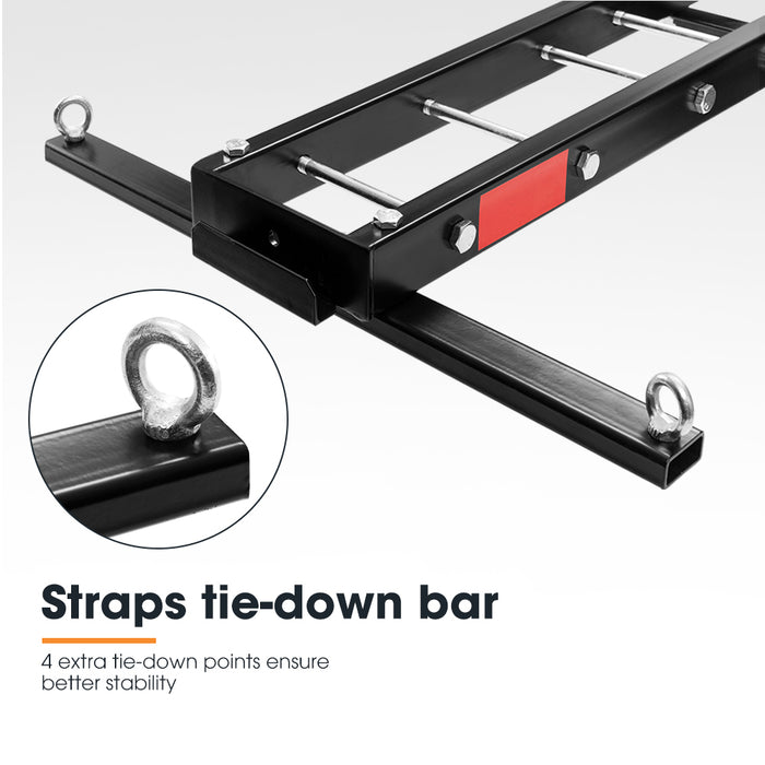 2 Arms Steel Motorcycle Motorbike Carrier