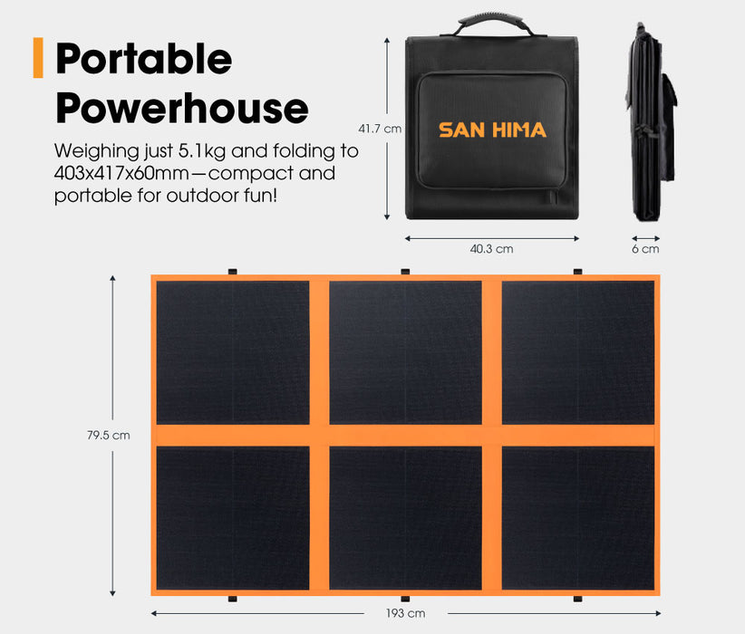 12V 160W Folding Solar Blanket Flexible Blanket Kit Camping Charging