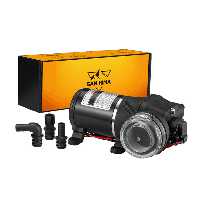 12V Water Pump 12L / Min Pressure Self Priming Caravan Camping Boat