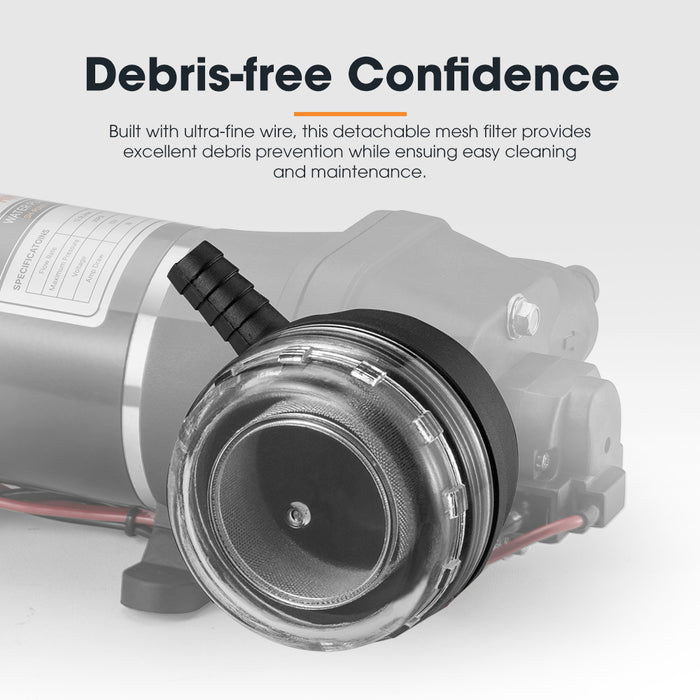 12V Water Pump 12L / Min Pressure Self Priming Caravan Camping Boat