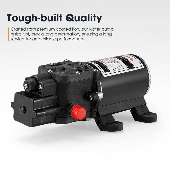 12V Water Pump 6L / Min Pressure Self Priming Caravan Camping Boat