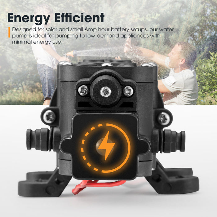 12V Water Pump 6L / Min Pressure Self Priming Caravan Camping Boat