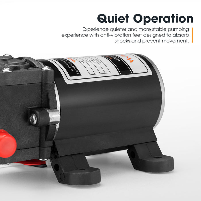 12V Water Pump 6L / Min Pressure Self Priming Caravan Camping Boat