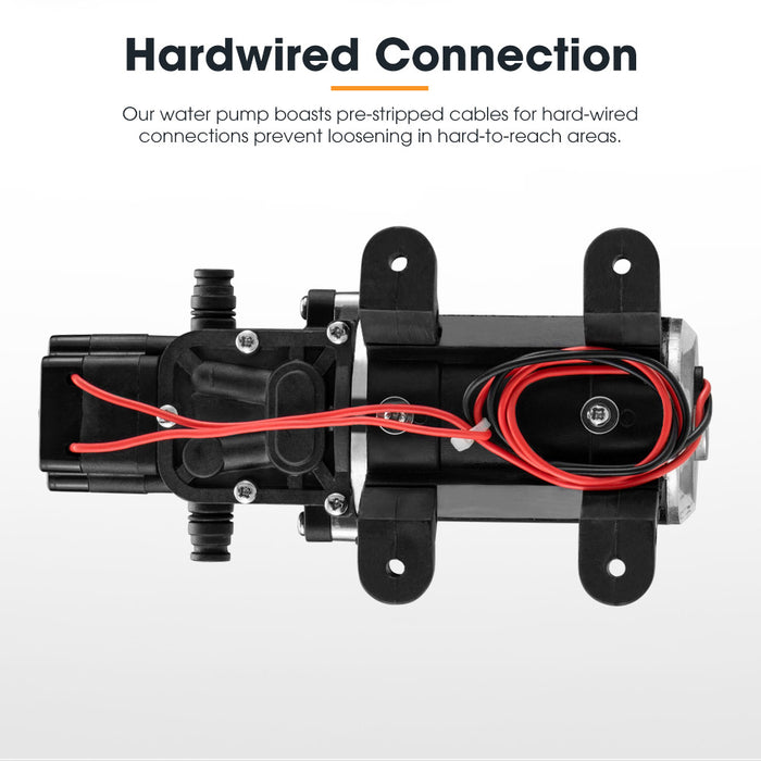 12V Water Pump 6L / Min Pressure Self Priming Caravan Camping Boat