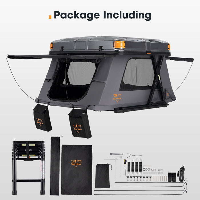 Kosci E-Rise Electric Rooftop Tent Hardshell Automatic Outdoor Camping