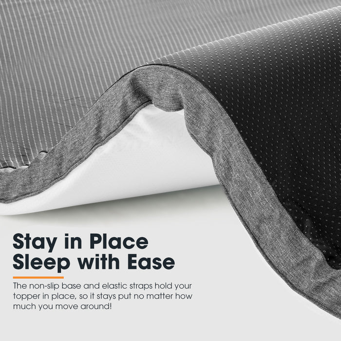 Caravan Mattress Topper Queen Size Mat Rv Bed