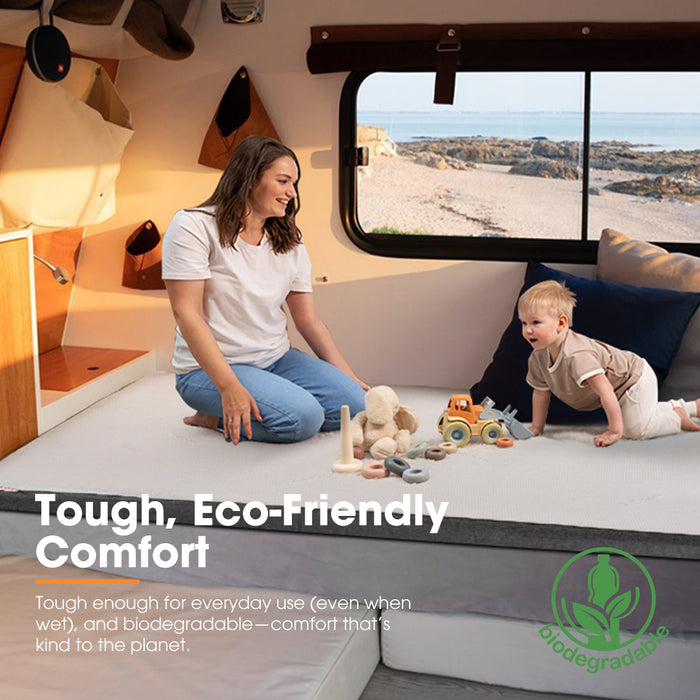 Caravan Mattress Topper Queen Size Mat Rv Bed