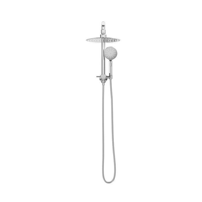 10" Rain Shower Head Set Round 3-Mode Handheld Shower Gooseneck Chrome