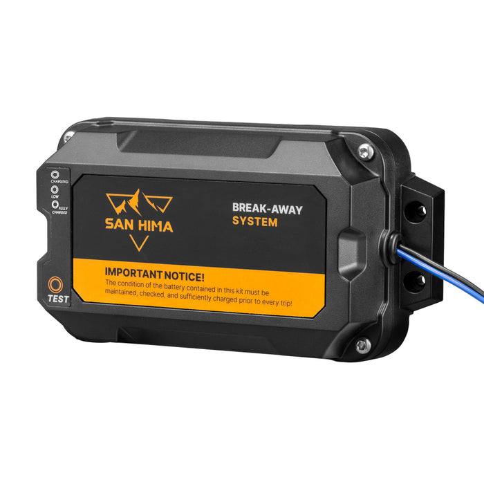 12V Break Away System With Battery & Switch Trailer Electric Breakaway