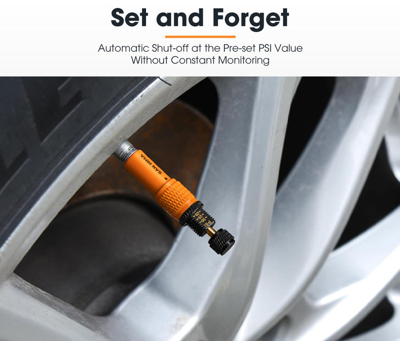 Tyre Deflators X4 Air Deflator 10~30 Psi Tire Valve Core Tool Portable