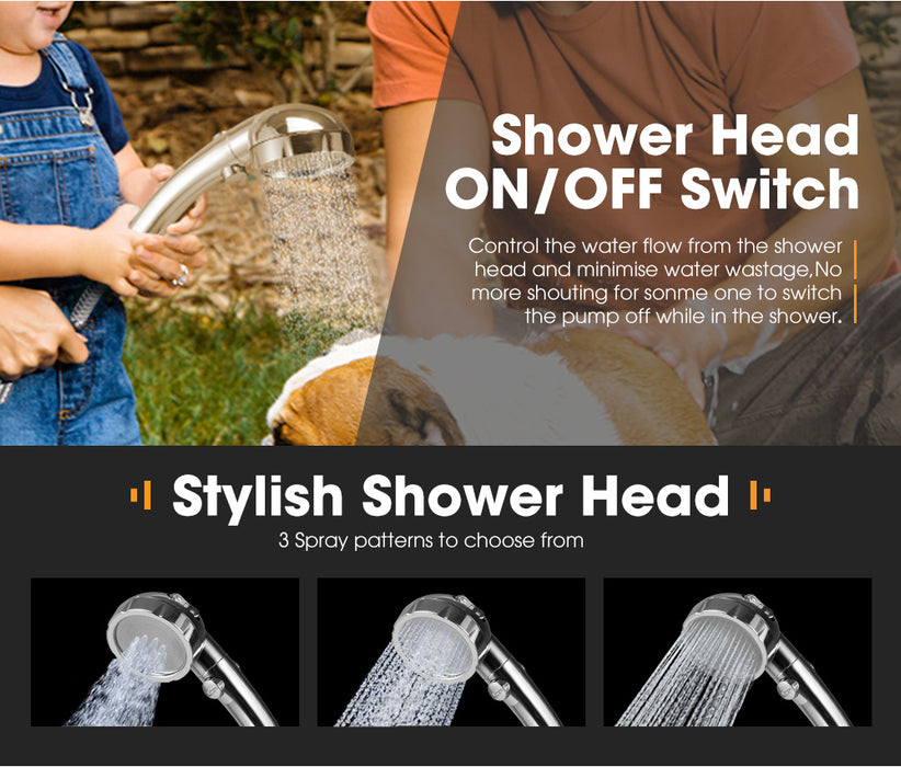 Portable Gas Hot Water Heater System 8L Caravan Outdoor Camping Shower