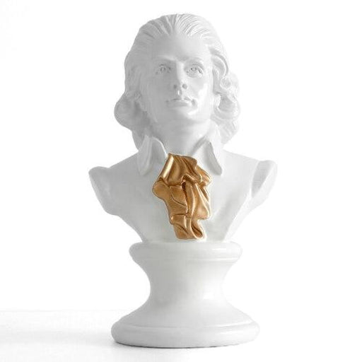 Shakespear & Mozart Head Portraits Bust Large Resin Statues