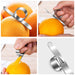 Sharp Stainless Steel Orange Peeler