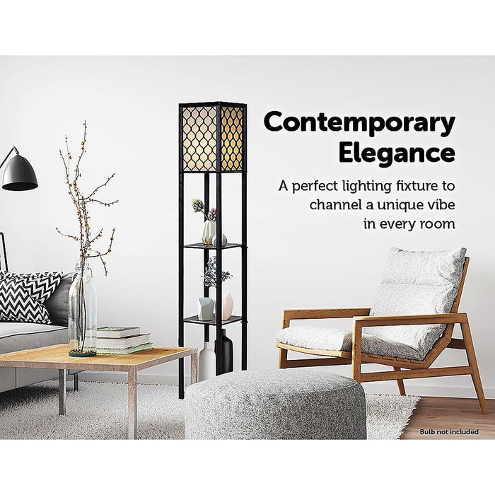 Shelf Floor Lamp - Shade Diffused Light Source