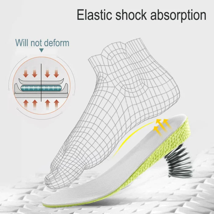 Shock Absorbant Memory Foam Insoles for Height Increase