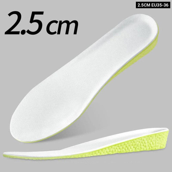 Shock Absorbant Memory Foam Insoles for Height Increase