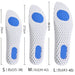 Shock Absorbing Sports Insoles for Comfortable Feet