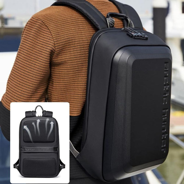 Shock Resistant Hard Shell Backpack Computer