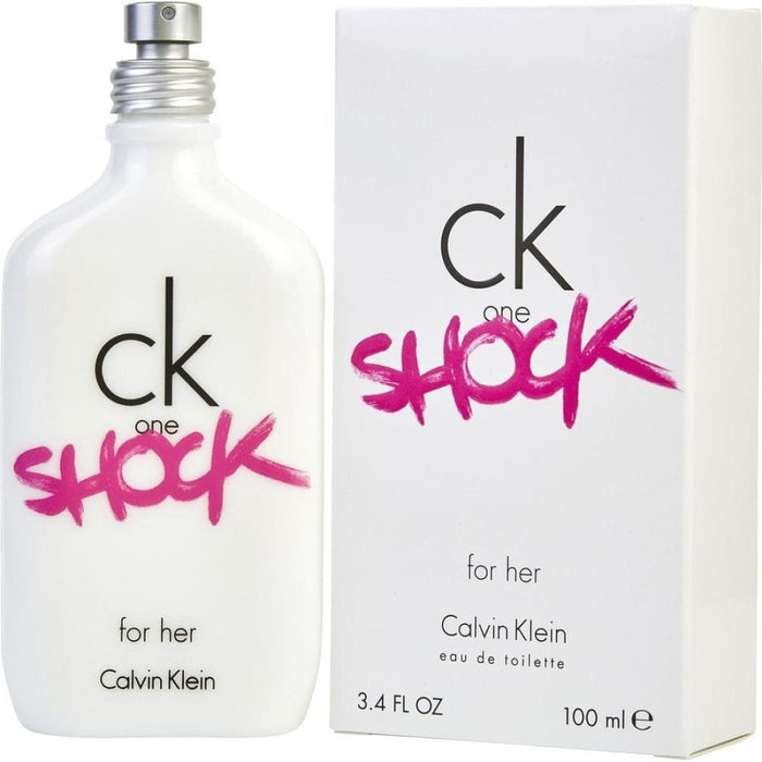Ck one Shock Edt Spray by Calvin Klein for Women - 100 Ml